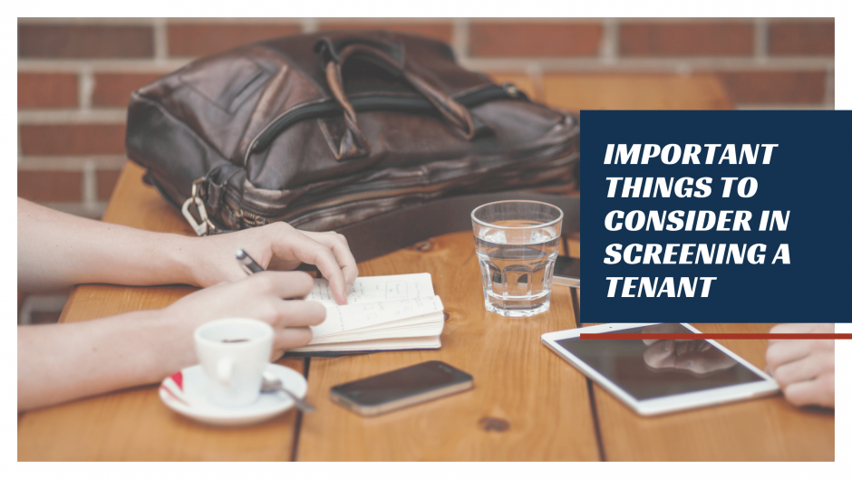 Important Things to Consider in Screening a Tenant in Barrie Bayshore